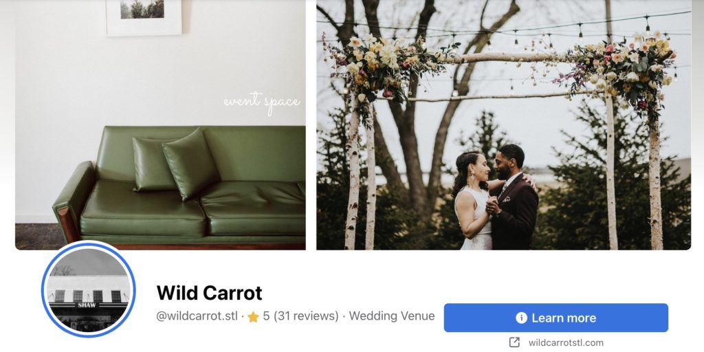 Best Wedding Venues in Missouri Wild Carrot