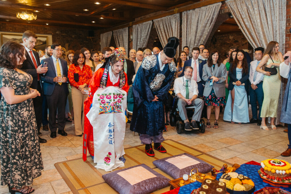 Korean Paebaek wedding ceremony Grbic Events St. Louis 