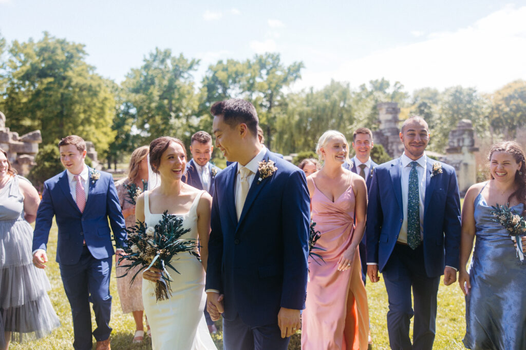 Bride and Groom wedding ceremony Piper Palm House wedding Tower Grove St. Louis