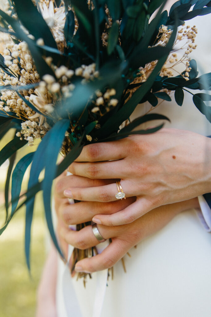 Bride and groom portraits wedding ceremony Piper Palm House wedding Tower Grove St. Louis