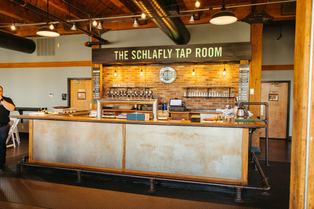 Schlafly Tap Room Wedding St. Louis wedding photographers