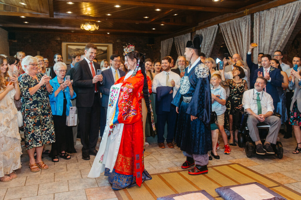 Korean Paebaek wedding ceremony Grbic Events St. Louis 