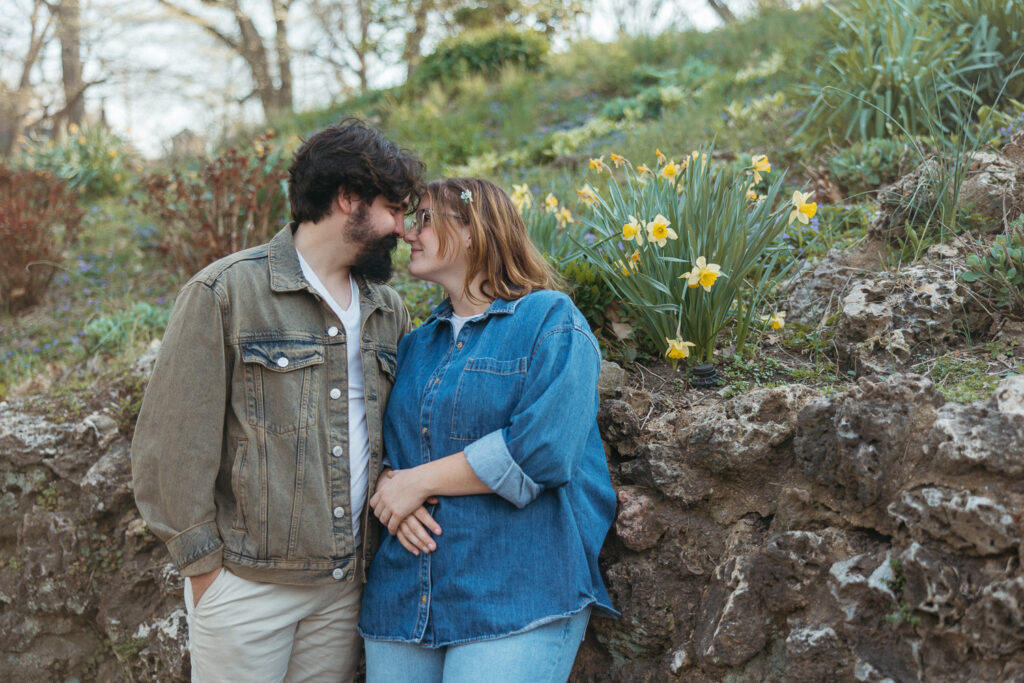 Lafayette Square Park St. Louis engagement photos