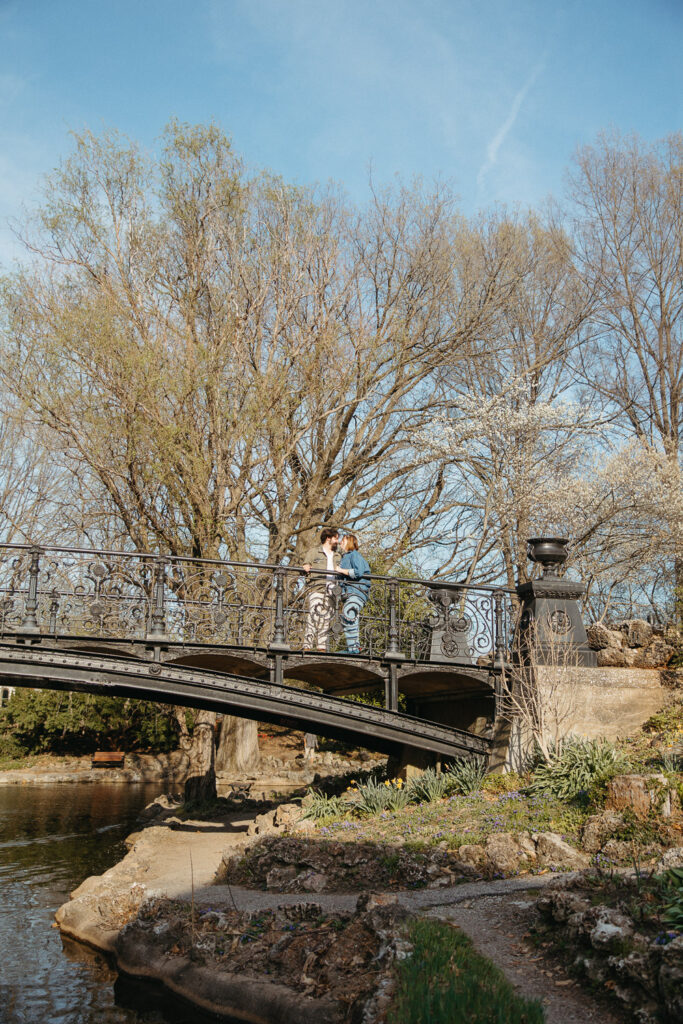 Lafayette Square Park St. Louis engagement photos