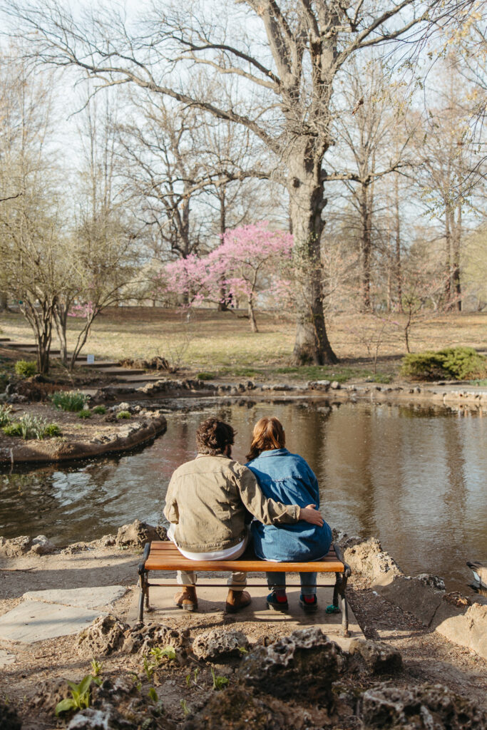 Lafayette Square Park St. Louis engagement photos