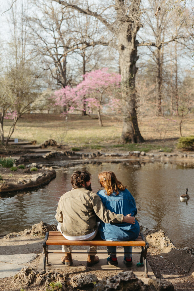 Lafayette Square Park St. Louis engagement photos