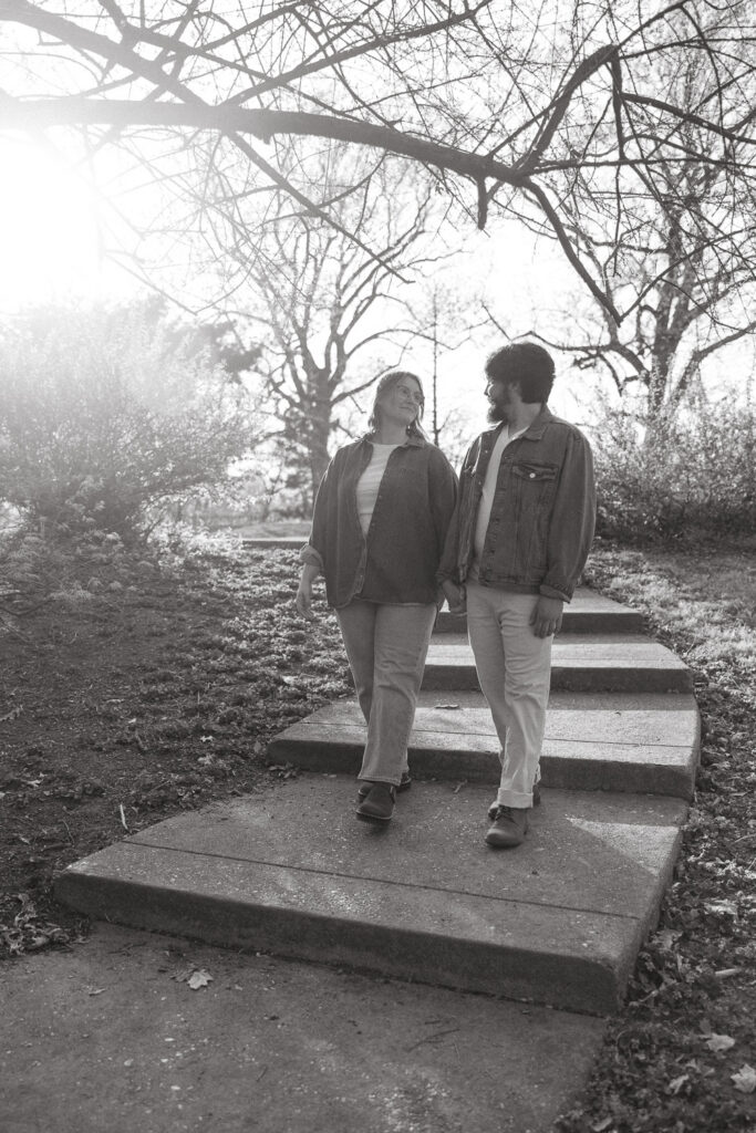 Lafayette Square Park St. Louis engagement photos