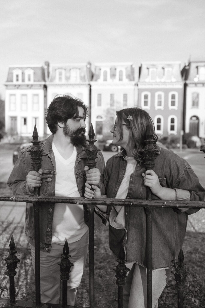 Lafayette Square Park St. Louis engagement photos