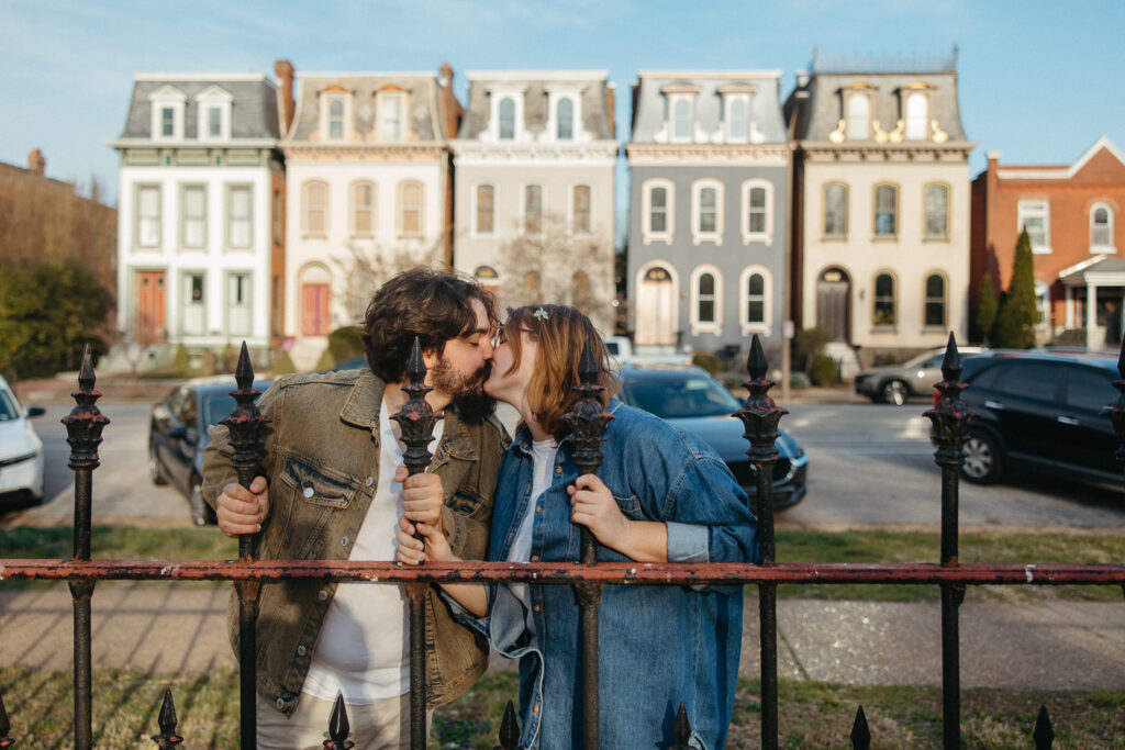 Lafayette Square Park St. Louis engagement photos